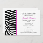 Zebra Print Kaart (Voorkant / Achterkant)