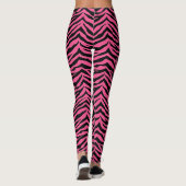 Zebra Print Leggings pour femmes (Dos)