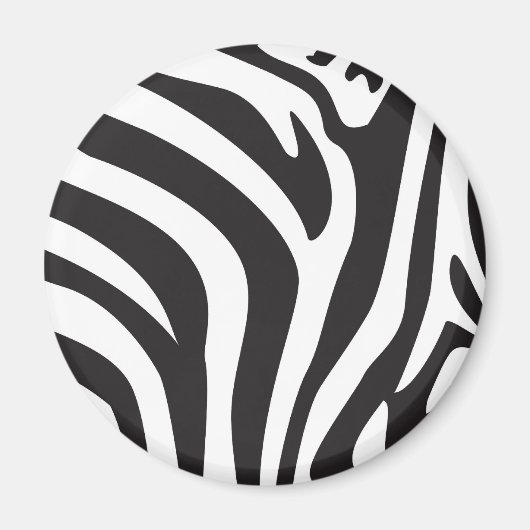 Zebra Print Magneet (Voorkant)