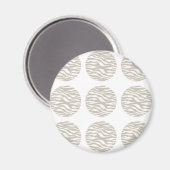 Zebra Print Magnet Pois (Recto/Verso)