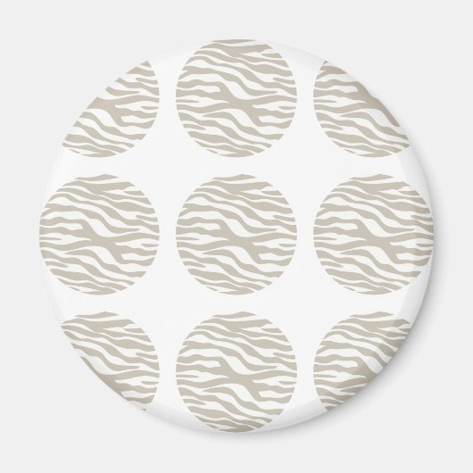 Zebra Print Magnet Pois (Devant)