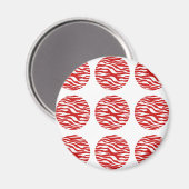 Zebra Print Magnet Pois (Recto/Verso)
