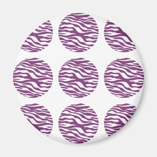 Zebra Print Magnet Pois (Devant)