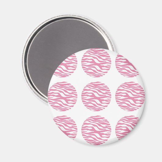 Zebra Print Magnet Pois (Recto/Verso)