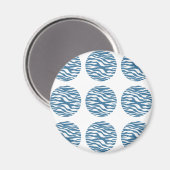 Zebra Print Magnet Pois (Recto/Verso)