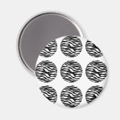 Zebra Print Magnet Pois (Recto/Verso)
