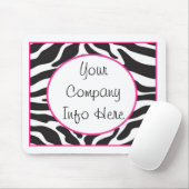 Zebra Print Mousepad Muismat (Met muis)