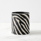Zebra Print Mug with Custom Name (Centre)