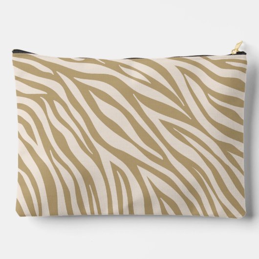 Zebra print-neutraal etui (Achterkant)