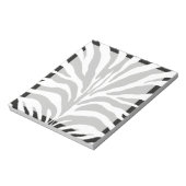 Zebra Print Notitieblok (Gedraaid)