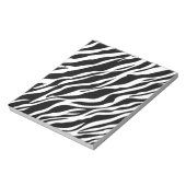 Zebra Print Notitieblok (Gedraaid)