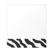 Zebra Print Notitieblok (Voorkant)