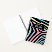 Zebra Print Notitieboek (Binnen)