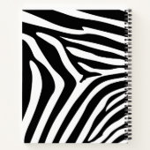 Zebra Print Notitieboek (Achterkant)