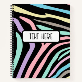 Zebra Print Notitieboek