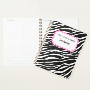 ZEBRA-PRINT-ontwerp 12 maanden planner