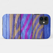 Zebra print op hout #15 Case-Mate iPhone case (Achterkant (horizontaal))