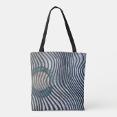 Zebra Print Pattern African Art Draagtas (Achterkant)