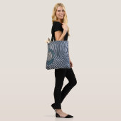 Zebra Print Pattern African Art Draagtas (Op model)