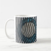 Zebra Print Pattern African Art Koffiemok (Links)