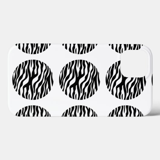 Zebra Print Pois iPad BT Coque (Verso (horizontal))