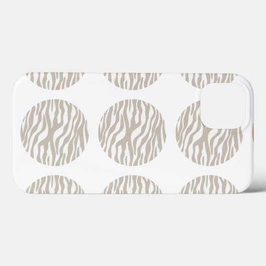 Zebra Print Pois iPad BT Coque (Verso (horizontal))