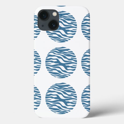 Zebra Print Pois iPad BT Coque (Verso)