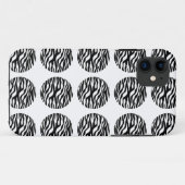 Zebra Print Pois iPhone 5 Tough Xtreme Coque (Dos (Horizontal))