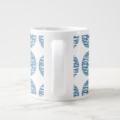 Zebra Print Pois Jumbo Mug (Dos)