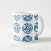 Zebra Print Pois Jumbo Mug (Devant droit)