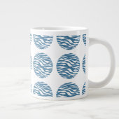 Zebra Print Pois Jumbo Mug (Droite)