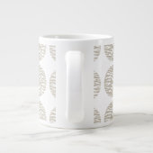 Zebra Print Pois Jumbo Mug (Dos)