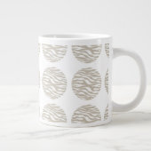 Zebra Print Pois Jumbo Mug (Droite)