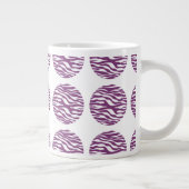 Zebra Print Pois Jumbo Mug (Droite)