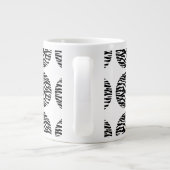 Zebra Print Pois Jumbo Mug (Dos)