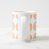 Zebra Print Pois Jumbo Mug (Dos)