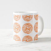 Zebra Print Pois Jumbo Mug (Devant droit)