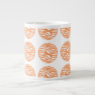 Zebra Print Pois Jumbo Mug