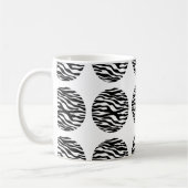 Zebra Print Pois Mug (Gauche)