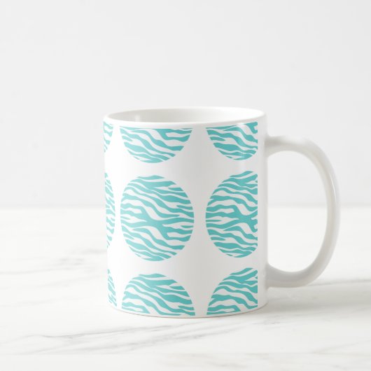 Zebra Print Pois Mug (Droite)