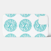 Zebra Print Polka Dots iPad BT Hoesje (Achterkant (horizontaal))