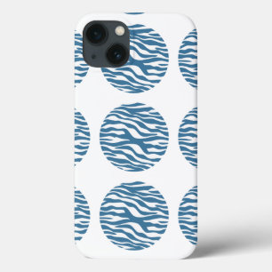 Zebra Print Polka Dots iPad BT Hoesje
