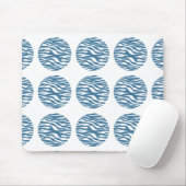 Zebra Print Polka Dots Mousepad Muismat (Met muis)