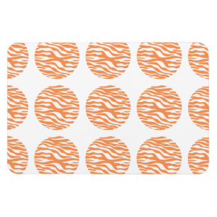 Zebra Print Polka Dots Premium Magnet Magneet