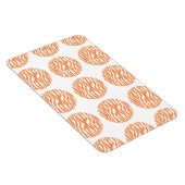 Zebra Print Polka Dots Premium Magnet Magneet (Rechterzijde)