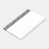 Zebra Print Post-it-Notes Post-it® Notes (Schuin)