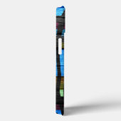 Zebra Print Retro Wood Case-Mate iPhone Case (Achterkant / Rechts)