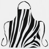 zebra print schort (Voorkant)