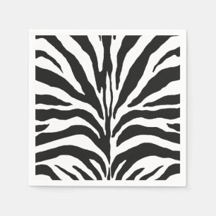 Zebra Print Servet
