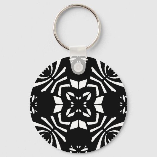 Zebra print sleutelhanger (Voorkant)